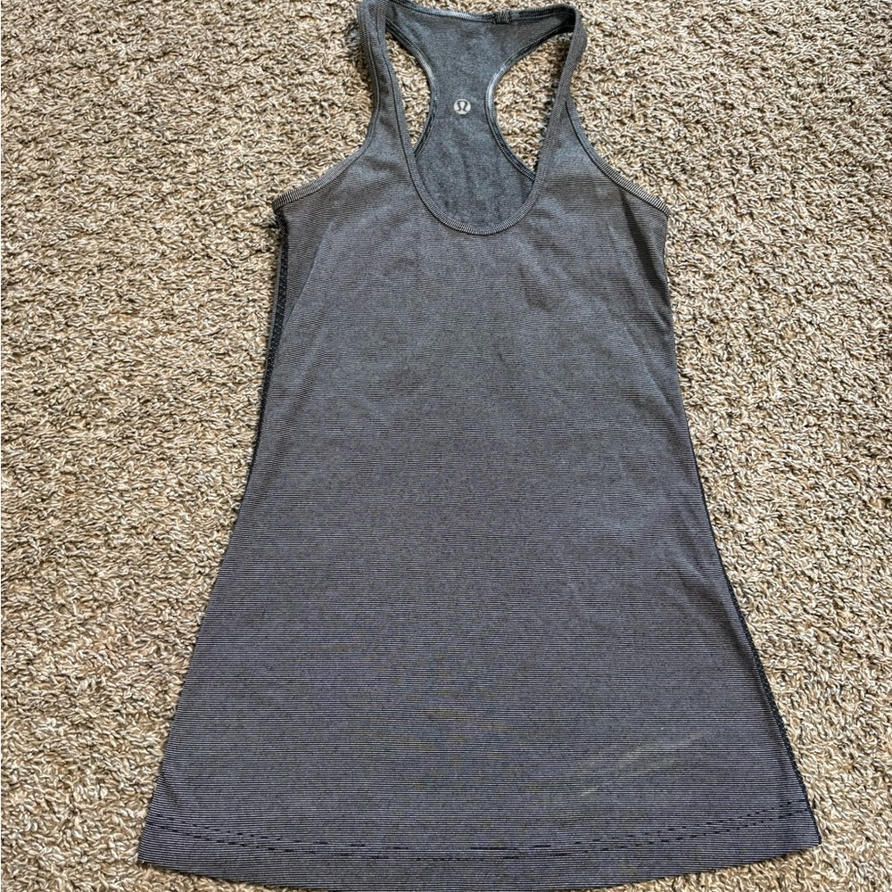 Lululemon Athletica Gray Racerback Tank